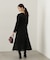 コルセットベルト付きレースワンピース　24AW