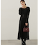 コルセットベルト付きレースワンピース　24AW
