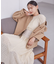 コルセットベルト付きレースワンピース　24AW