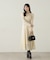 コルセットベルト付きレースワンピース　24AW