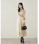 コルセットベルト付きレースワンピース　24AW