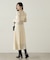 コルセットベルト付きレースワンピース　24AW