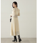 コルセットベルト付きレースワンピース　24AW