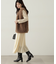 コルセットベルト付きレースワンピース　24AW