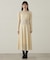 コルセットベルト付きレースワンピース　24AW