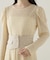 コルセットベルト付きレースワンピース　24AW