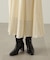 コルセットベルト付きレースワンピース　24AW