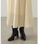 コルセットベルト付きレースワンピース　24AW
