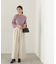 オフショルアンサンブルニット　24AW