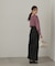 ハイウエストデニムパンツ24AW