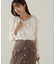 クロスラッフルシアー楊柳ブラウス24AW