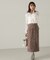 クロスラッフルシアー楊柳ブラウス24AW