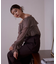 クロスラッフルシアー楊柳ブラウス24AW