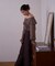 クロスラッフルシアー楊柳ブラウス24AW