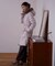 クロスラッフルシアー楊柳ブラウス24AW