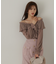 クロスラッフルシアー楊柳ブラウス24AW