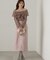 クロスラッフルシアー楊柳ブラウス24AW