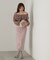クロスラッフルシアー楊柳ブラウス24AW