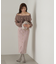 クロスラッフルシアー楊柳ブラウス24AW