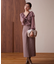 クロスラッフルシアー楊柳ブラウス24AW