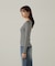 ボーダーリブニット　24AW