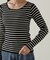 ボーダーリブニット　24AW