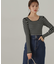 ボーダーリブニット　24AW