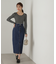 ボーダーリブニット　24AW