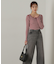 ボーダーリブニット　24AW