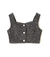 ベーシックツイードビスチェ24AW