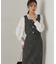 ベーシックツイードビスチェ24AW