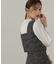 ベーシックツイードビスチェ24AW