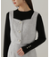 ベーシックツイードビスチェ24AW