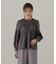シャーリングチュニックブラウス24AW