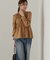 シャーリングチュニックブラウス24AW