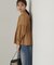 シャーリングチュニックブラウス24AW