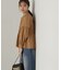 シャーリングチュニックブラウス24AW