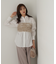 チュールビスチェ付シャツ24AW