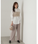 チュールビスチェ付シャツ24AW