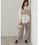 チュールビスチェ付シャツ24AW