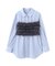 チュールビスチェ付シャツ24AW