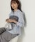 チュールビスチェ付シャツ24AW