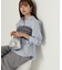 チュールビスチェ付シャツ24AW