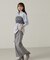 チュールビスチェ付シャツ24AW