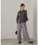 サイドゴムワイドパンツ24AW
