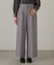 サイドゴムワイドパンツ24AW