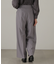 サイドゴムワイドパンツ24AW