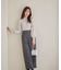 サイドゴムワイドパンツ24AW