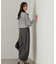 サイドゴムワイドパンツ24AW