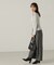 サイドゴムワイドパンツ24AW